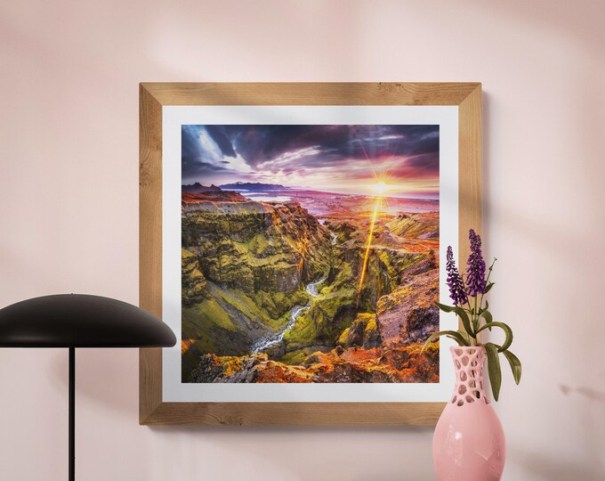 Iceland Fine Art Photograph • Múlagljúfur • Unframed Print