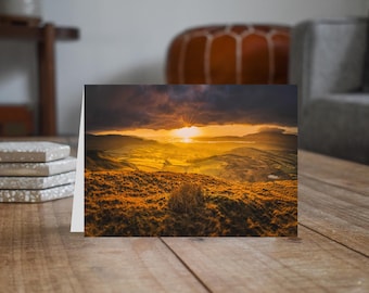 Lake District Greeting Card • Duddon Estuary from Burney