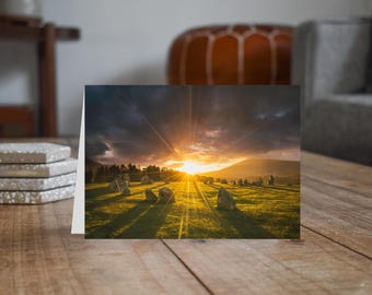 Lake District Greeting Card • Castlerigg Stone Circle III
