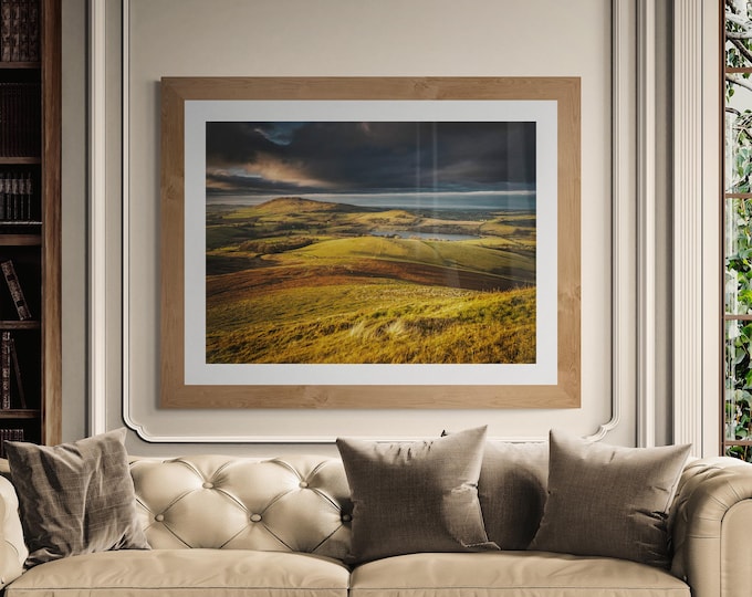 Lake District Fine Art Photograph • Binsey and Over Water from Little Cockup • Unframed Print