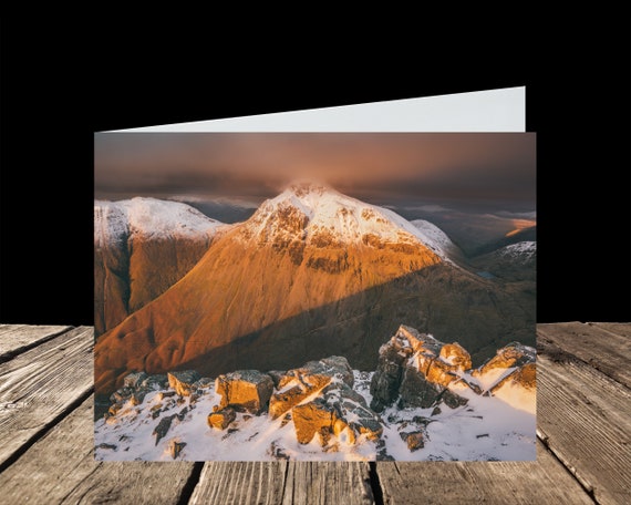 Great Gable from Lingmell, Lake District - Greeting Card
