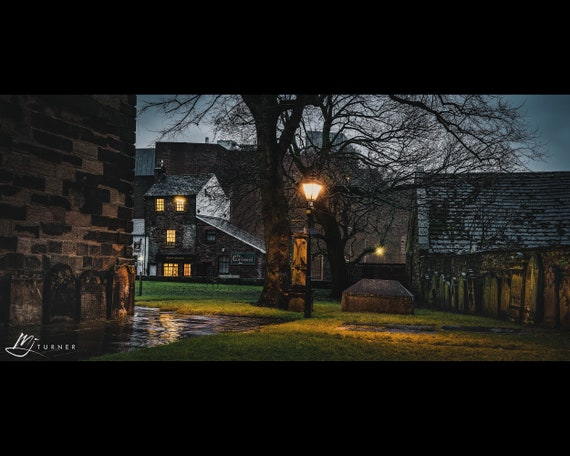 St Cuthbert's Churchyard, City of Carlisle - Photographic Print