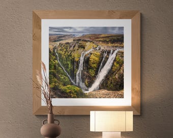 Iceland Fine Art Photograph • Glymur • Unframed Print