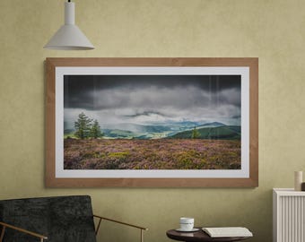 Scotland Fine Art Photograph • Tweeddale from Minch Moor • Unframed Print