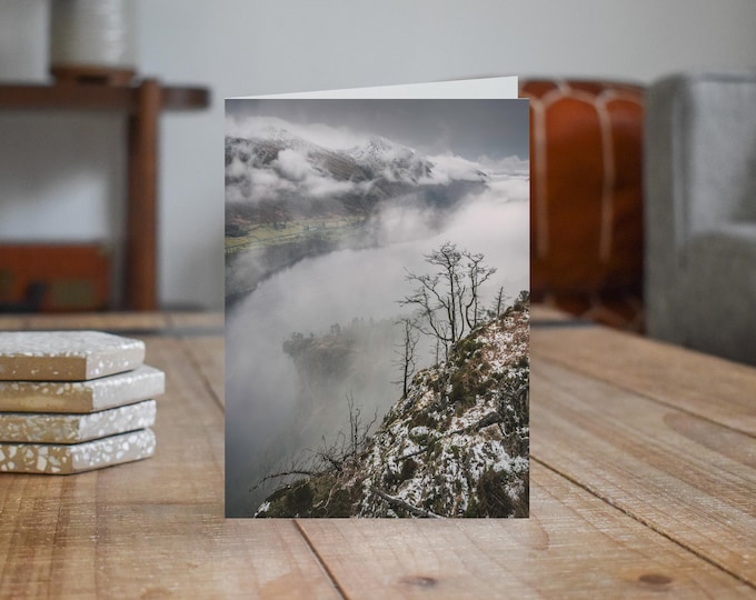 Lake District Greeting Card • Thirlmere below Raven Crag