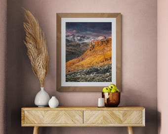 Lake District Fine Art Photograph • Eskdale Needle towards the Scafells • Unframed Print