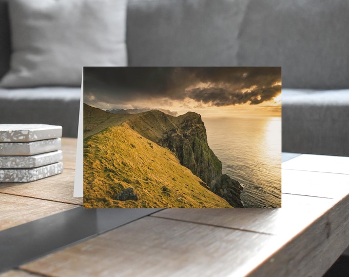 Faroe Islands Greeting Card • Kallur