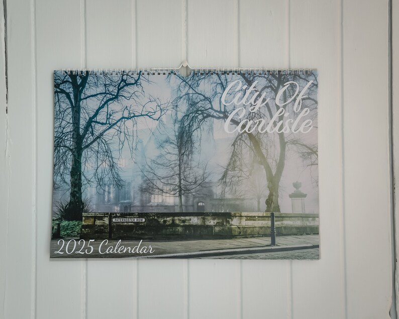 City of Carlisle 2025 Calendar Wall Planner A3 Wall Calendar Scenic
