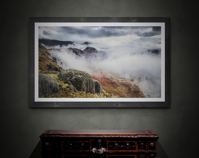 Lake District Fine Art Photograph • Helm Crag from Calf Crag • Unframed Print