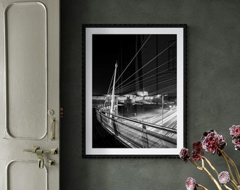 City of Carlisle Fine Art Photograph • Carlisle Castle from Irish Gate Bridge I • Unframed Print