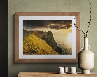 Faroe Islands Fine Art Photograph • Kallur • Unframed Print