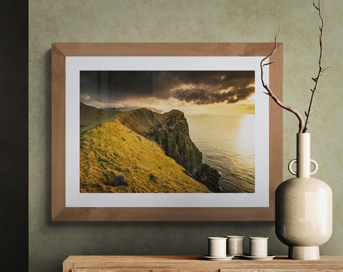 Faroe Islands Fine Art Photograph • Kallur • Unframed Print