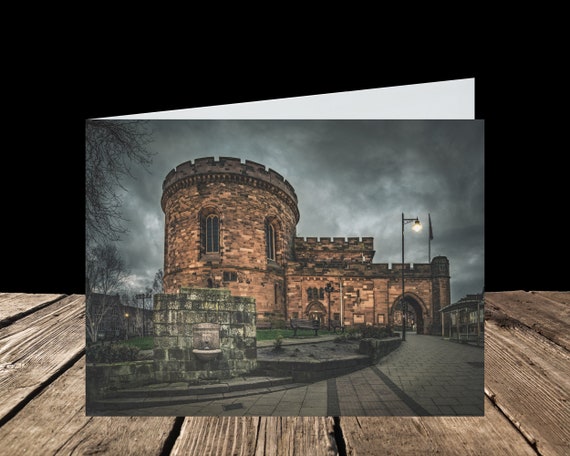 Carlisle Citadel, West Tower I, City of Carlisle - Greeting Card