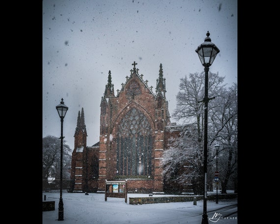 Carlisle Cathedral from Castle Street VIII, City of Carlisle - Photographic Print
