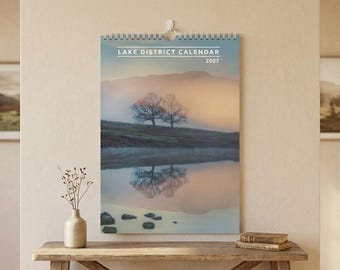 Lake District 2027 Calendar | Wall Planner | A3 Wall Calendar | Scenic Landscape Photography