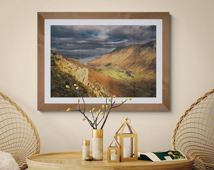 Lake District Fine Art Photograph • Fusedale from Steel Knotts • Unframed Print