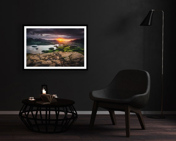 Walla Crag & Derwentwater, Lake District - Photographic Print