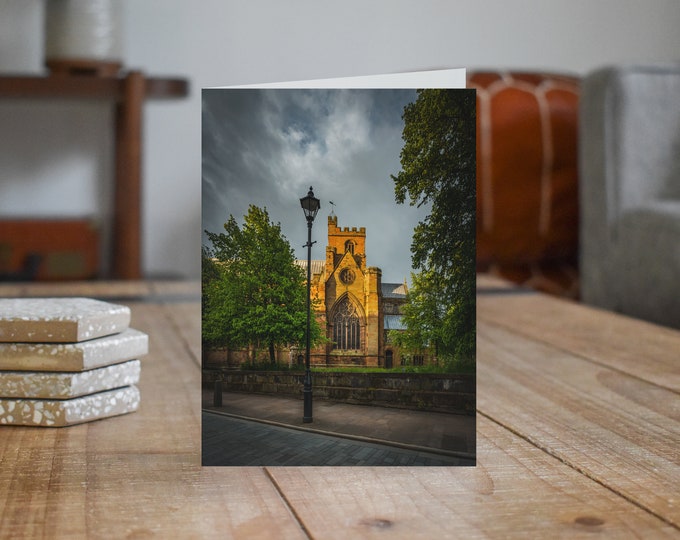 City of Carlisle Greeting Card • Carlisle Cathedral from Castle Street IV