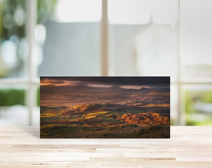 Lake District Greeting Card • Woodland Valley from Burney