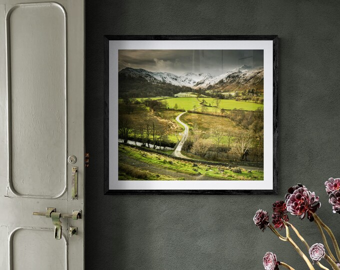 Lake District Fine Art Photograph • Deepdale beyond Goldrill Beck • Unframed Print