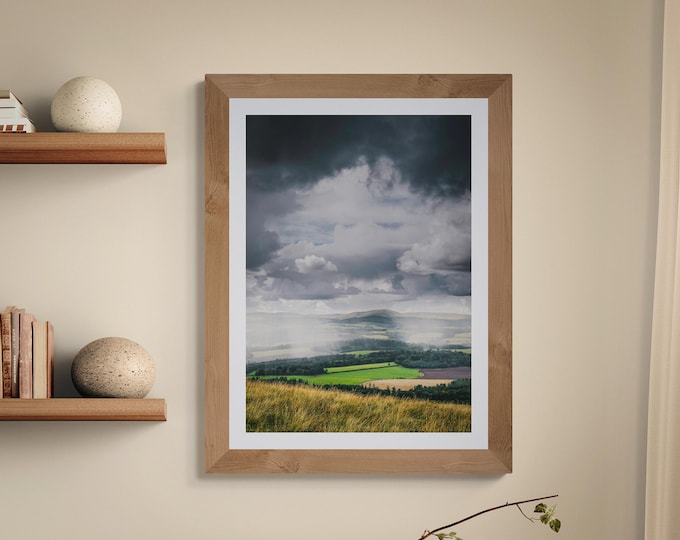 Scotland Fine Art Photograph • Nithsdale from Morton Mains Hill • Unframed Print