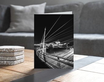 City of Carlisle Greeting Card • Carlisle Castle from Irish Gate Bridge I