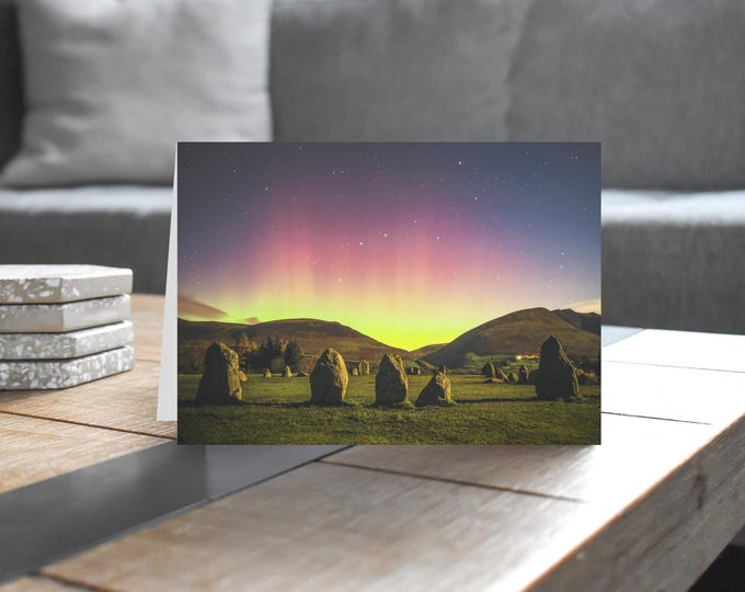 Lake District Greeting Card • Castlerigg Stone Circle