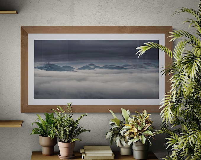 Lake District Fine Art Photograph • Scafell Pike, Great Gable and Pillar • Unframed Print