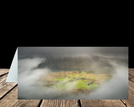 Wasdale from Buckbarrow, Lake District - Greeting Card