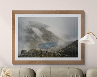 Lake District Fine Art Photograph • Goat's Water from Dow Crag • Unframed Print