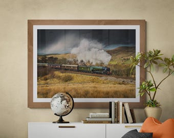 Settle & Carlisle Railway Fine Art Photograph • Tornado storms through Mallerstang • Unframed Print