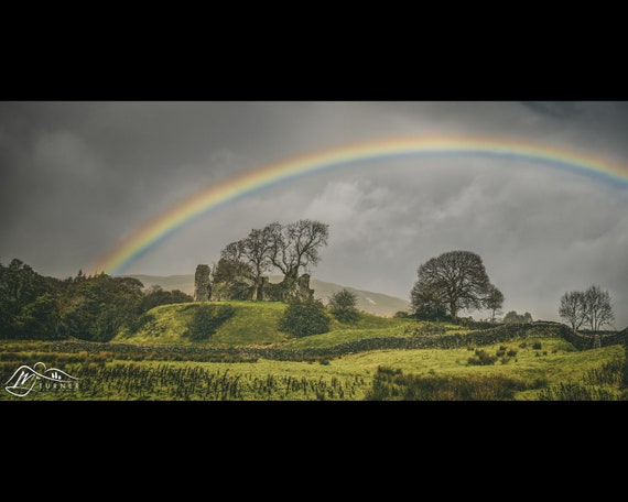 Pendragon Castle, Yorkshire Dales - Photographic Print