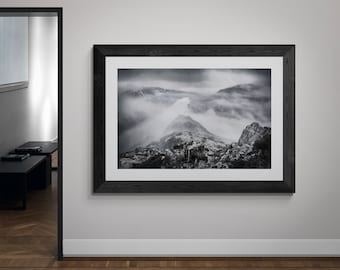 Lake District Fine Art Photograph • Wasdale from Yewbarrow • Unframed Print