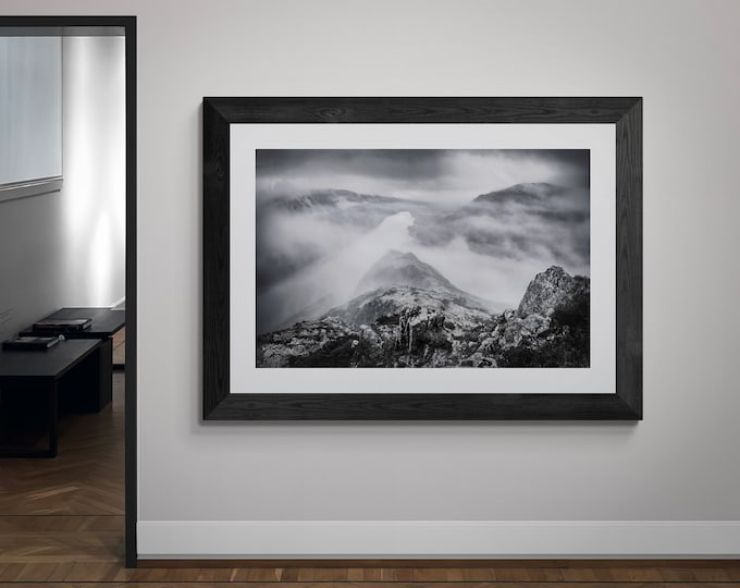 Lake District Fine Art Photograph • Wasdale from Yewbarrow • Unframed Print