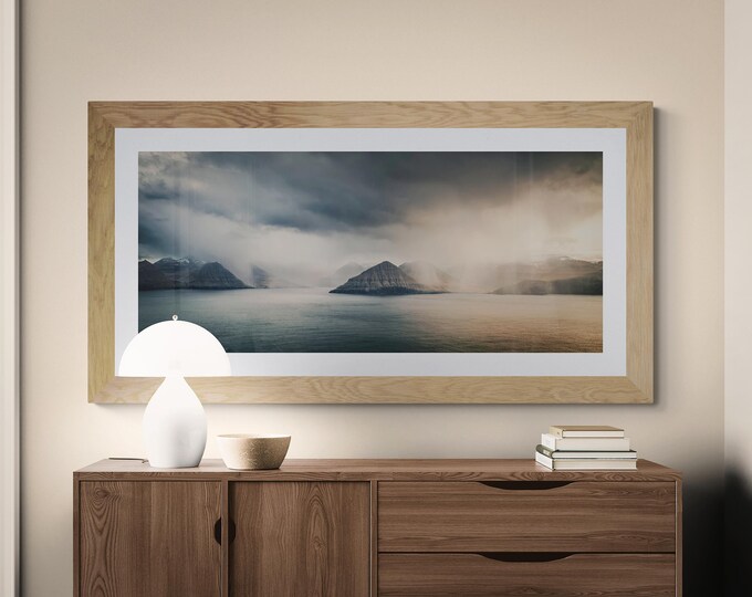 Faroe Islands Fine Art Photograph • Eysturoy beyond The Depths • Unframed Print