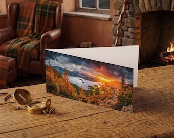 Lake District Greeting Card • Derwentwater below Walla Crag