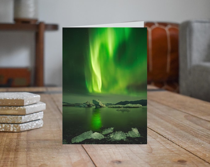 Iceland Greeting Card • Jökulsárlón II