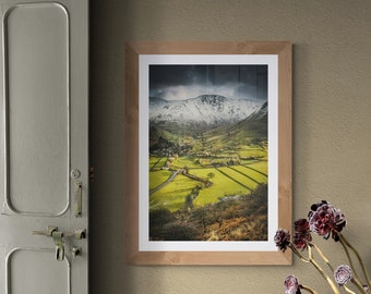 Lake District Fine Art Photograph • Gray Crag above Low Hartsop • Unframed Print