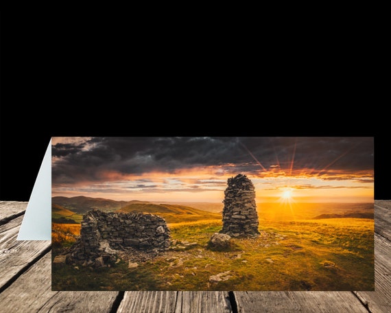 Broom Fell, Lake District - Greeting Card