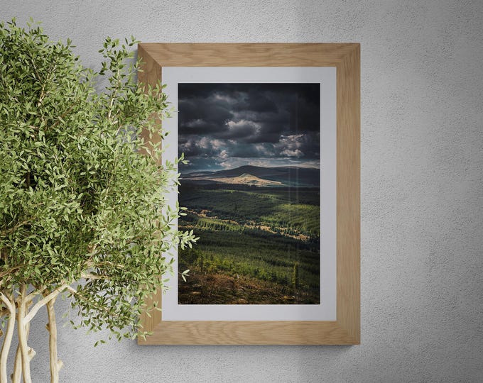 Scotland Fine Art Photograph • Leap Hill from Fanna Hill • Unframed Print