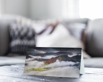 Lake District Greeting Card • Helm Crag