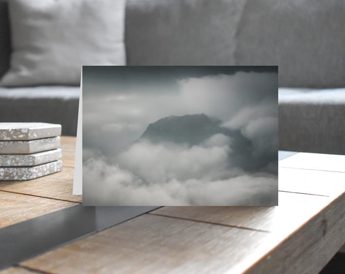 Lake District Greeting Card • Helm Crag II