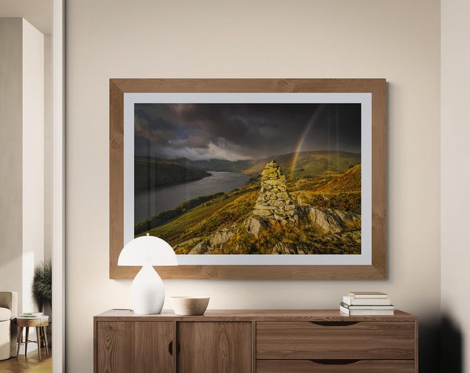 Lake District Fine Art Photograph • Haweswater from Four Stones Hill • Unframed Print