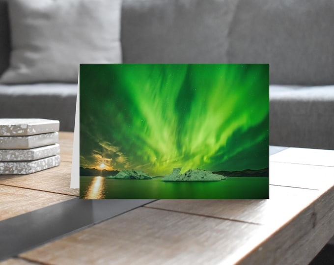 Iceland Greeting Card • Jökulsárlón III