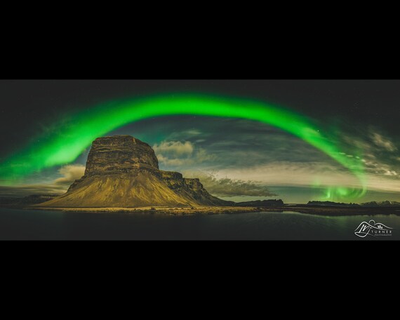 Lómagnúpur, Vatnajökull National Park & Öræfajökull, Iceland - Photographic Print