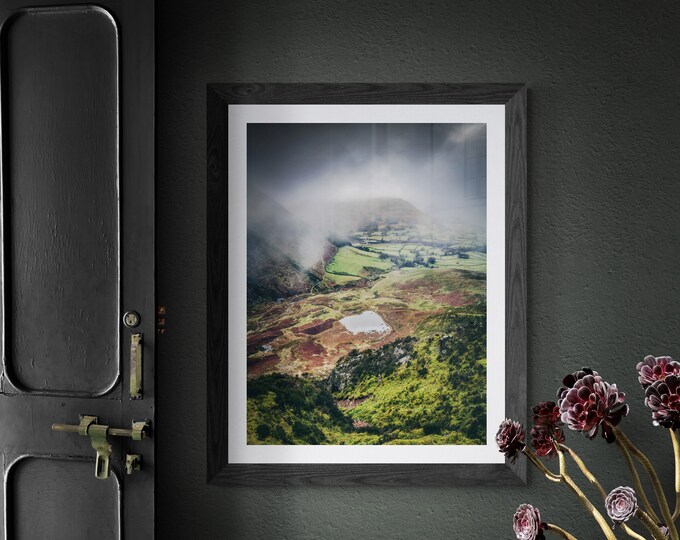 Lake District Fine Art Photograph • Highnook Tarn from Black Crag • Unframed Print