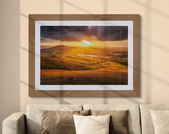 Lake District Fine Art Photograph • Over Water from Great Cockup • Unframed Print