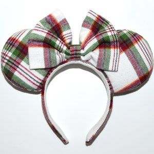 Christmas Plaid Ears