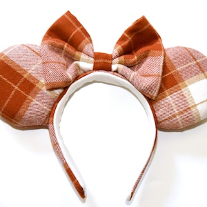 Pumpkin Spice Plaid Ohren