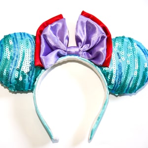 Ariel Sequin Couture Ears